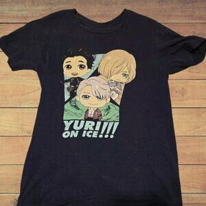 Yuri on Ice!!! - Chibi Character T-Shirt - Size Small
